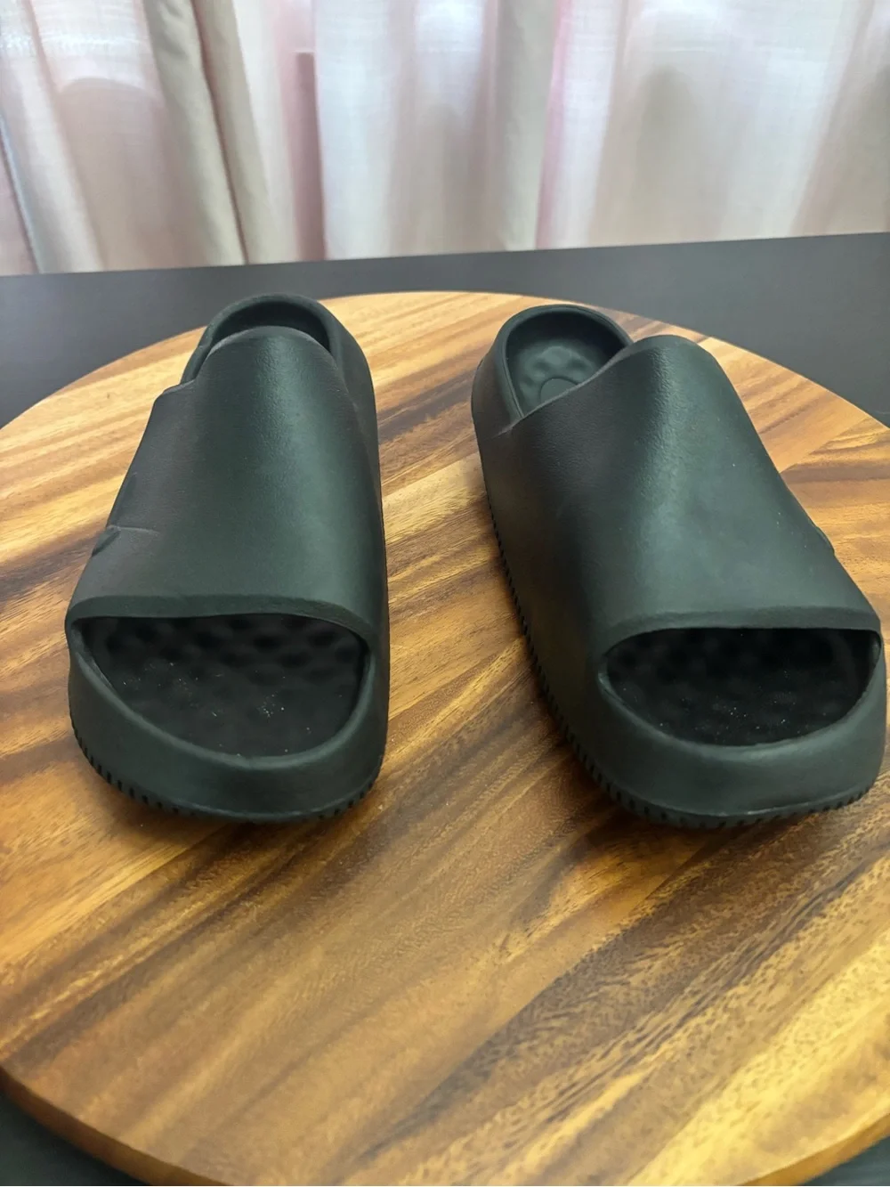 Nike Calm 2.0 Black Slides Youth 6
